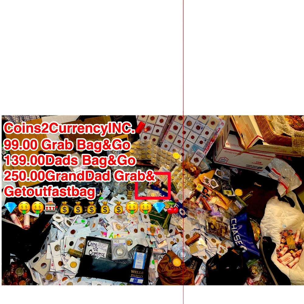 ESTATE SALE/COIN COLLECTION EPIC (GRAB & GOBAGS)